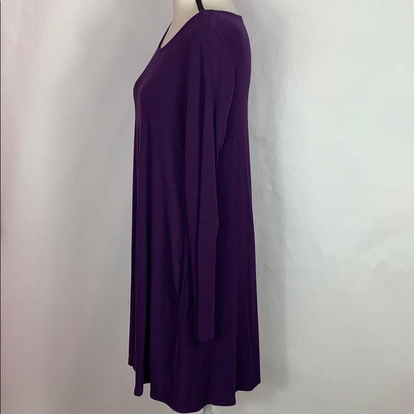 Mittoshop long sleeve dress with front pockets - Picture 5 of 7